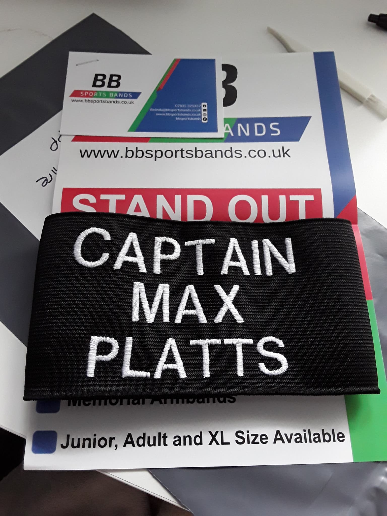 Personalised Armbands Personalised Sports Bands